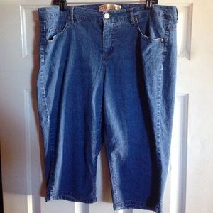JMS sz 18W Jean Capri Pants