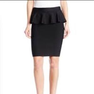 🚫SOLD🚫BCBG Malisa peplum pencil skirt