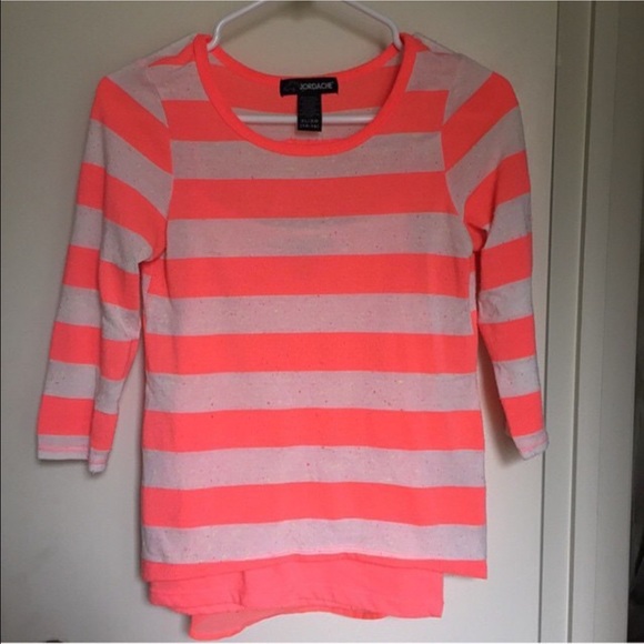 Tweens bright blouse.