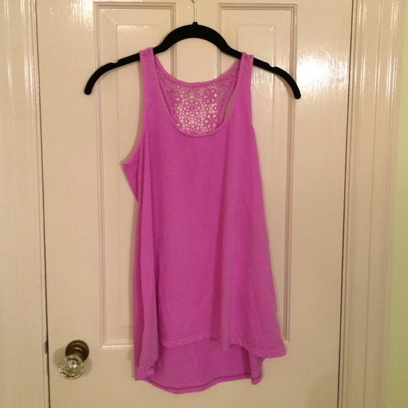 Lilac purple tank top