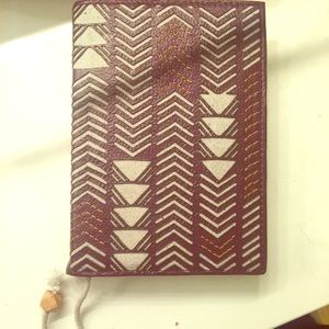 Leather cover notebook