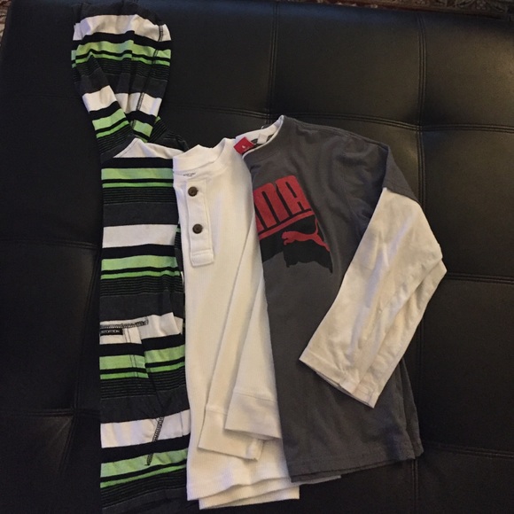 Three Boys Long Sleeve Shirts
