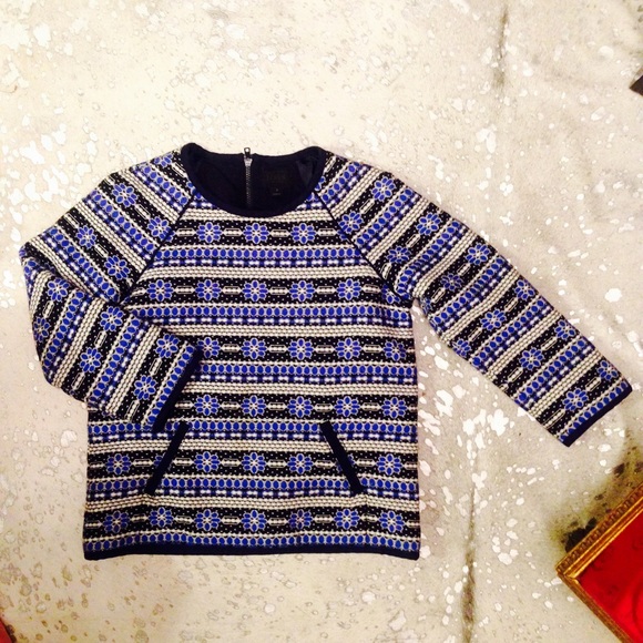 J.Crew collection jacquard popover - Picture 2 of 4