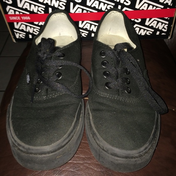 Black Vans