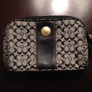 Coach make up bag