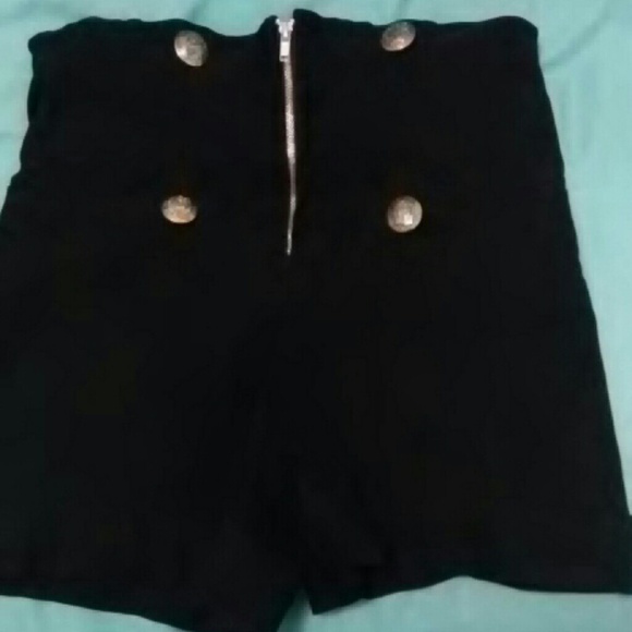high waisted shorts