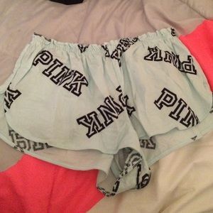 Pink pj shorts