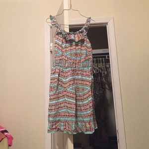 Tribal print dress