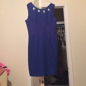 Blue boutique dress