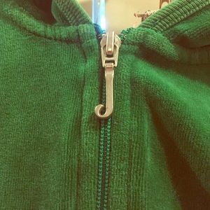 Green velour juicy jacket