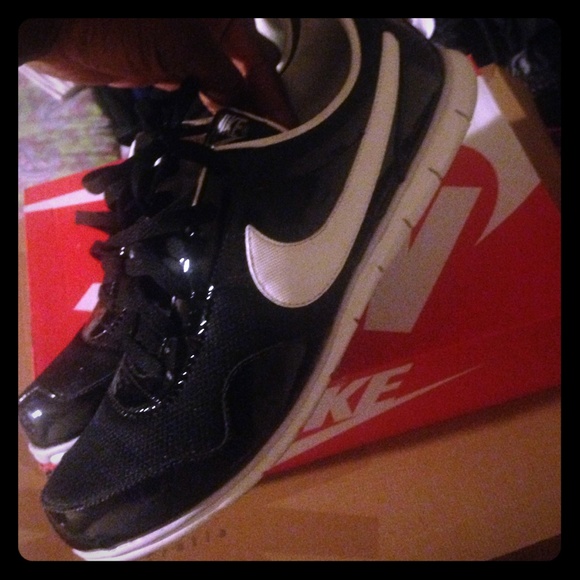 Black and White Nike! Worn once.