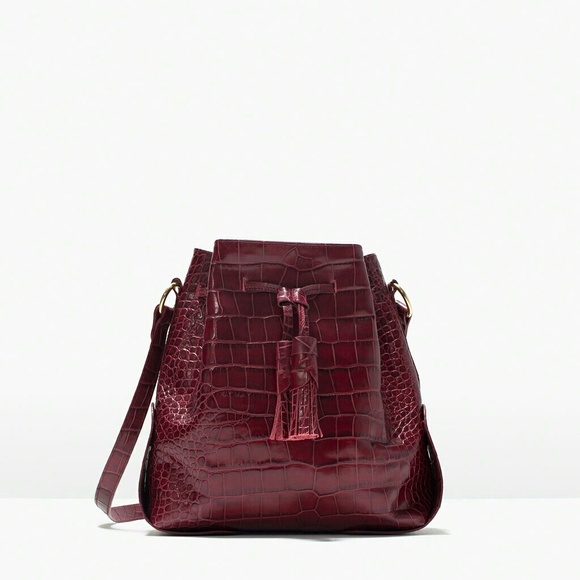 Zara Handbags - Zara leathet buckle bag (4014)