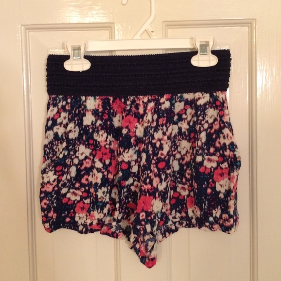 Floral dressy shorts