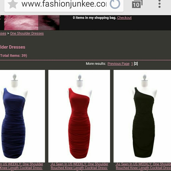 NWT Medium one shoulder body con ruched dress