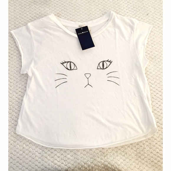 💖SOLD💖Brandy Melville Cat Elin Shirt - Picture 2 of 2