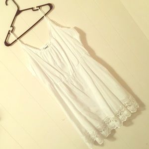 White Gauze Sun Dress