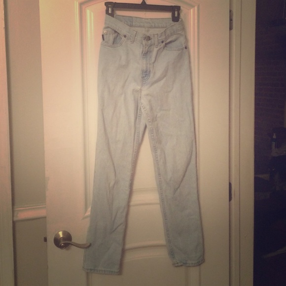 Vintage denim high waisted jeans 👖💕