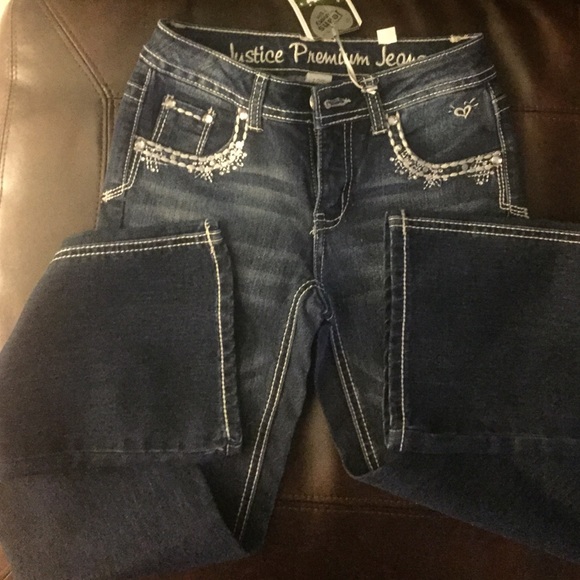 Justice jeans size 12 slim