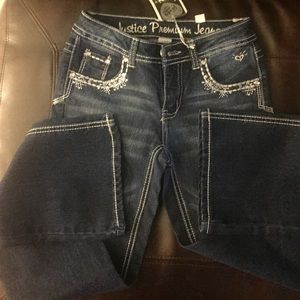 Justice jeans size 12 slim
