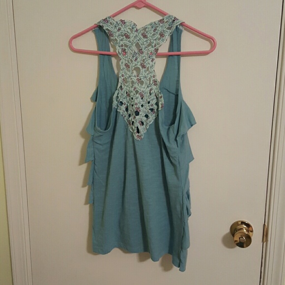 Teal Blue Tank Top - Picture 2 of 3