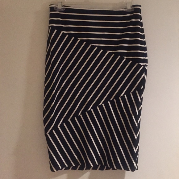 Knee length pencil skirt