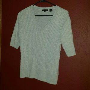 Gray sweater