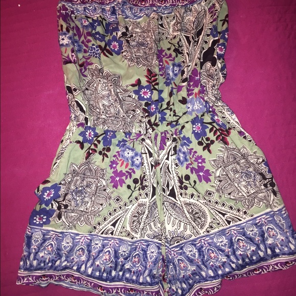 Colorful romper