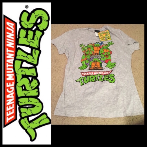 NINJA TURTLES JUNK FOOD TSHIRT