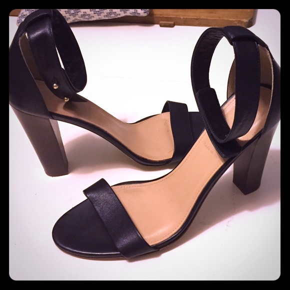 J.Crew Lanie stacked-heel sandals