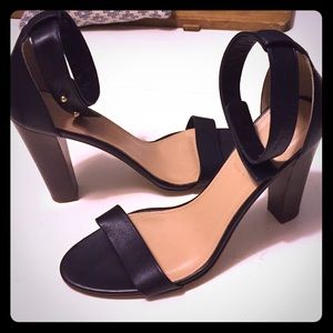 J.Crew Lanie stacked-heel sandals