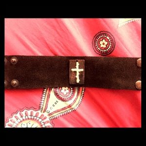 Leather Cuff from Altar'd State