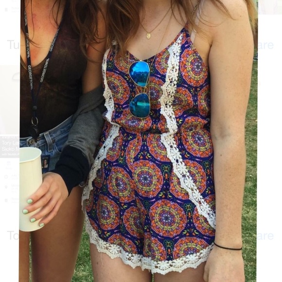 LF Boho Romper