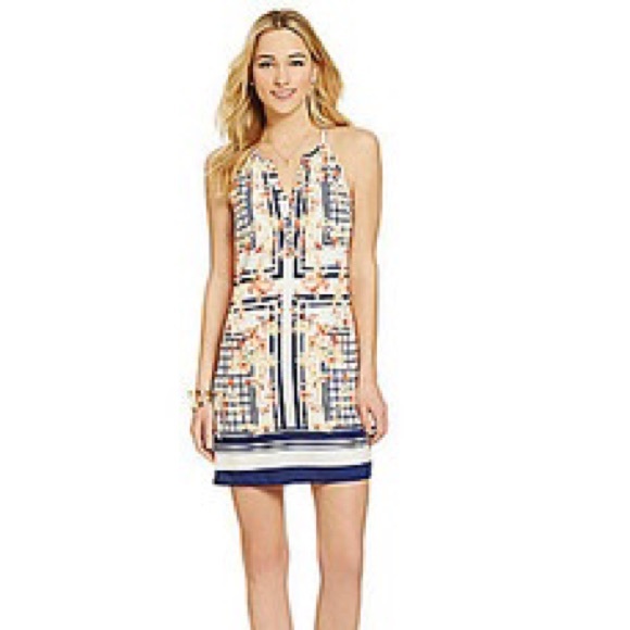 💕Flash Sale💕 Skies Are Blue Floral Print Dress