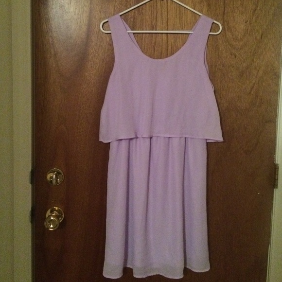 Charming Charlie's lavender dress
