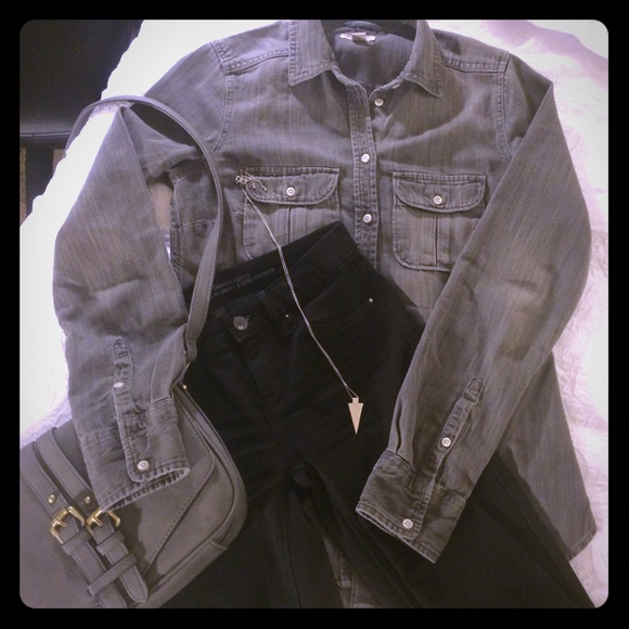 Mossimo Mid Rise Denim Legging Pant Things
