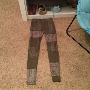 Free people patch leggings