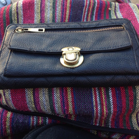 Cute black wallet