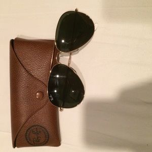authentic aviator Ray bans