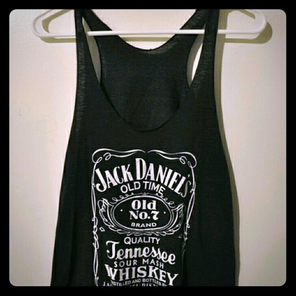 Jack Daniels Thin Dark Grey Tank