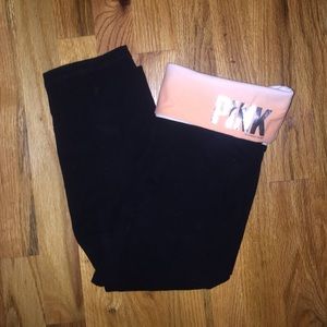 Victoria's Secret Crop Yoga Leggings