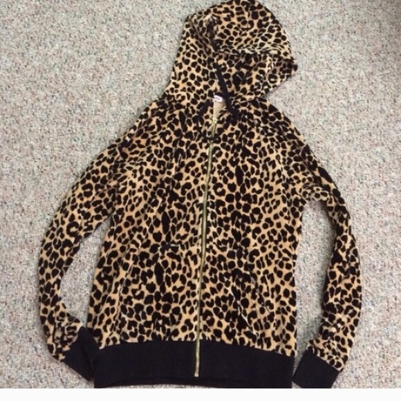 Juicy Couture Cheetah zipup