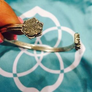 Kendra Scott: Arden Bracelet in Platinum Drusy