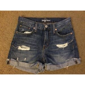 Boyfriend shorts by Fossil.