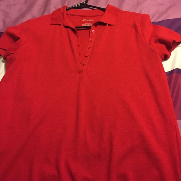 6 button polo shirt