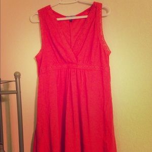Cute coral summer dress. Worn once.