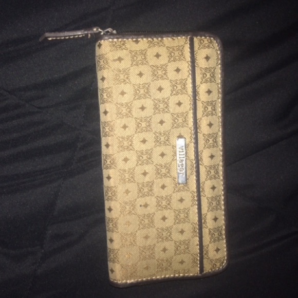 Clutches & Wallets - Khaki Village Wallet