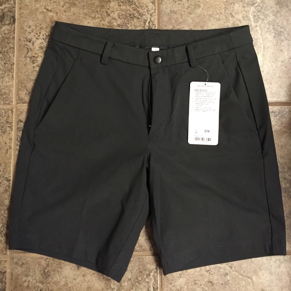 Lululemon ABC Shorts Grey Size 34 NWT