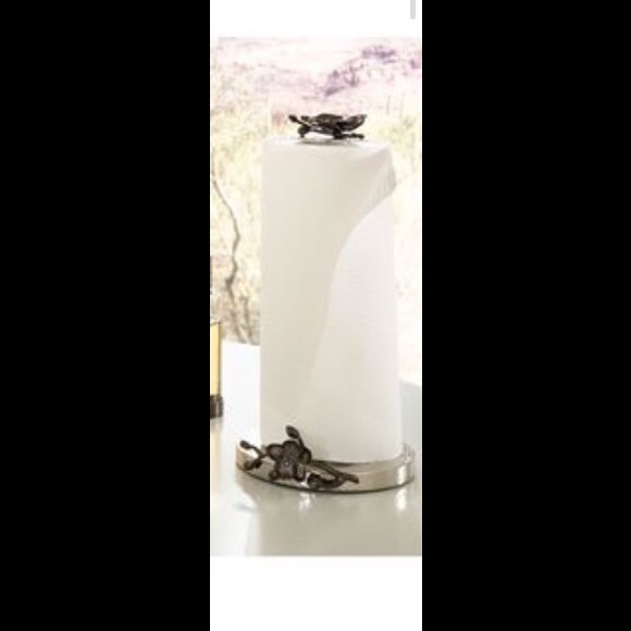 Michael Aram black orchid paper towel holder