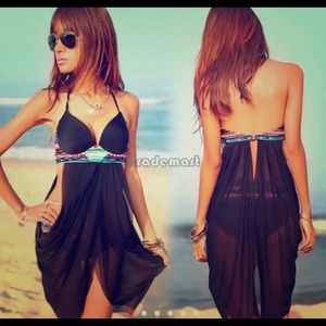 Bohemian swimsuit. Beautiful and very elegant.