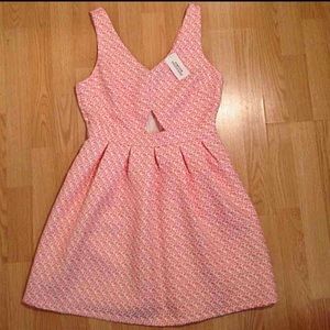 Forever 21 Skater Dress w/ Keyhole